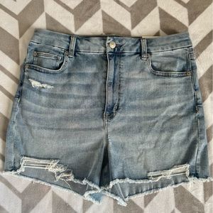American Eagle Ne(x)T Level Stretch Curvy Hi-Rise Shortie size 14